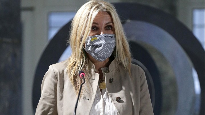 Χώρο υποδοχής για τα κακοποιημένα παιδιά στα δικαστήρια εγκαινίασε η Μ.  Γκραμπόφσκι – Μητσοτάκη