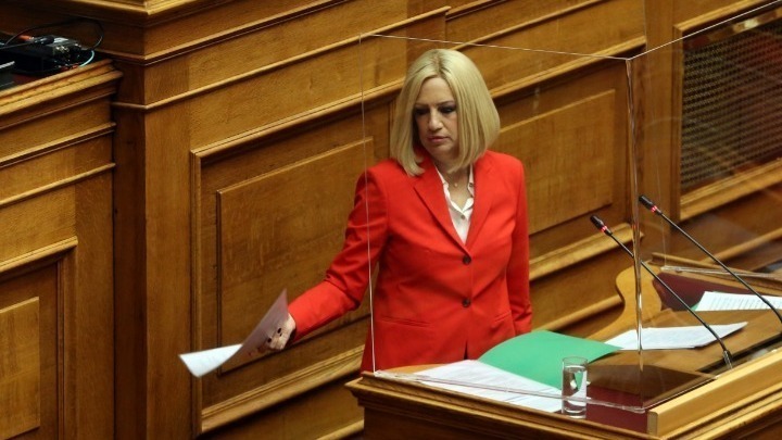 Επίκαιρη ερώτηση της Φ. Γεννηματά προς τον πρωθυπουργό  για τη διαχείριση της πανδημίας από την κυβέρνηση