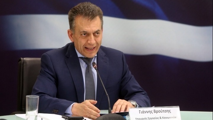 Γ. Βρούτσης: Η «ΕΡΓΑΝΗ» Οκτωβρίου κατέγραψε συγκριτικά τις μικρότερες απώλειες θέσεων εργασίας