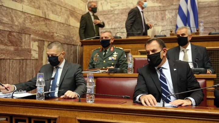 Για υποπρογράμματα των Ενόπλων Δυνάμεων ενημέρωσε την ειδική διαρκή επιτροπή Εξοπλιστικών Προγραμμάτων και Συμβάσεων της Βουλής ο ΥΕΘΑ, Ν. Παναγιωτόπουλος.