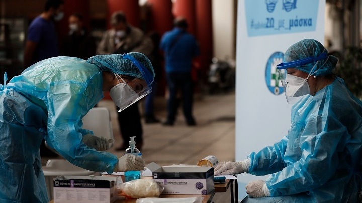 Σε σύνολο 1041 rapid test βρέθηκαν 46 θετικά κρούσματα covid-19