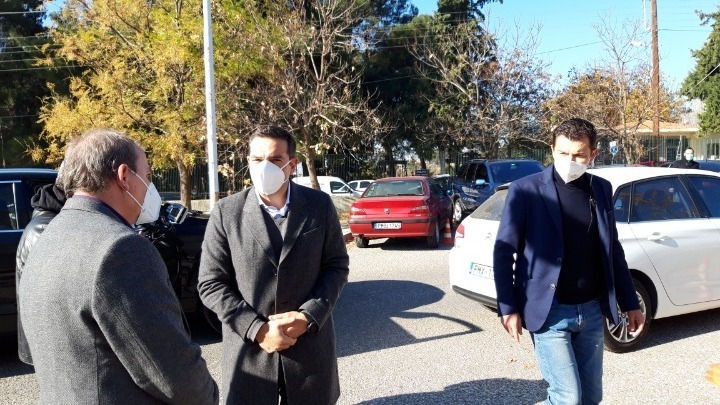 Στο νοσοκομείο της Δράμας ο πρόεδρος του ΣΥΡΙΖΑ-Προοδευτική Συμμαχία, Αλέξης Τσίπρας