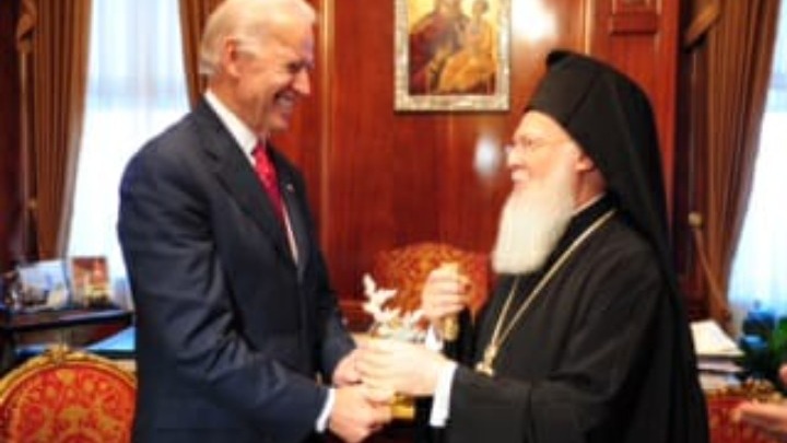 Συγχαρητήρια Οικουμενικού Πατριάρχη προς τον Τζο Μπάιντεν