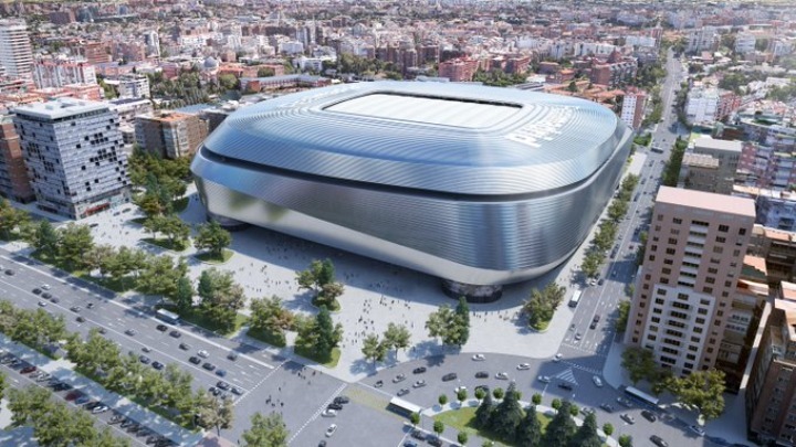 Θεαματική η εξωτερική εμφάνιση του νέου Sandiago Bernabeu