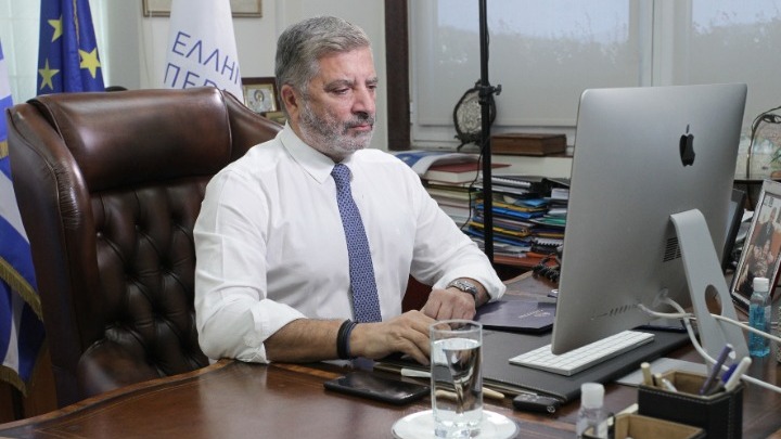 Τηλεδιάσκεψη των περιφερειαρχών και αντιπεριφερειαρχών Υγείας για το συντονισμό δράσεων με στόχο την καλύτερη διαχείριση της πανδημίας
