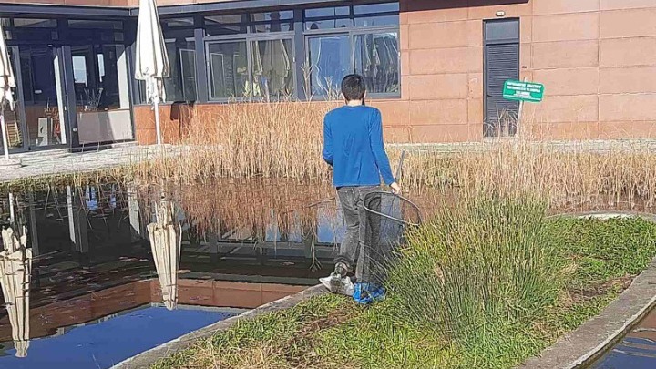 Εργασίες αποκατάστασης στις λίμνες που «στέρεψαν» στον Κήπο του Νερού