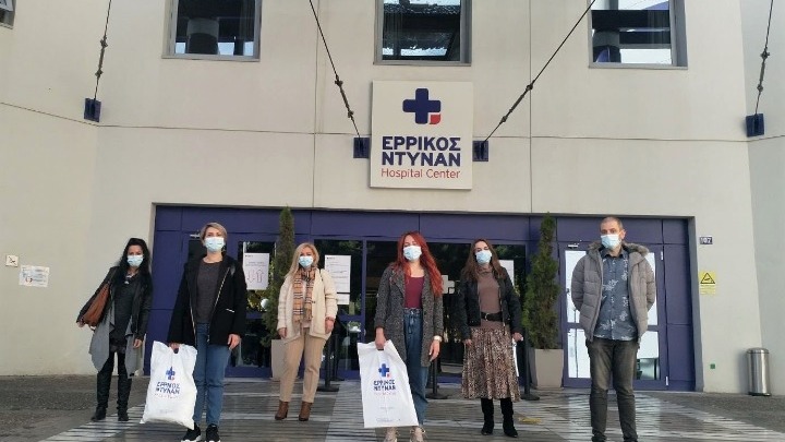 Ερρίκος Ντυνάν: Αποστολή και ομάδας νοσηλευτών για τη στήριξη του ΕΣΥ στη Β.Ελλάδα