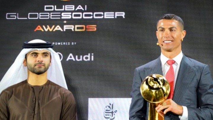 Κορυφαίος ο Ρονάλντο στα Globe Soccer Awards