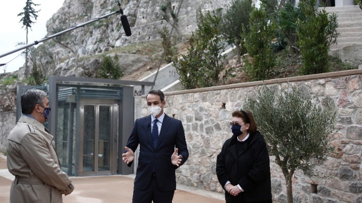 Κυρ. Μητσοτάκης: Εμβληματικό έργο, η Ακρόπολη προσβάσιμη σε όλους- Προσωπική μου δέσμευση το Εθνικό Σχέδιο για τα Άτομα με Αναπηρία