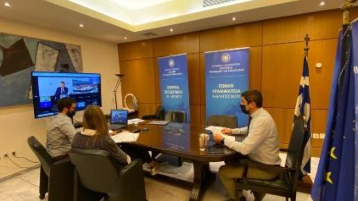 Ο Λ. Αυγενάκης συμμετείχε στην άτυπη τηλεδιάσκεψη των 26 υπουργών Αθλητισμού της ΕΕ