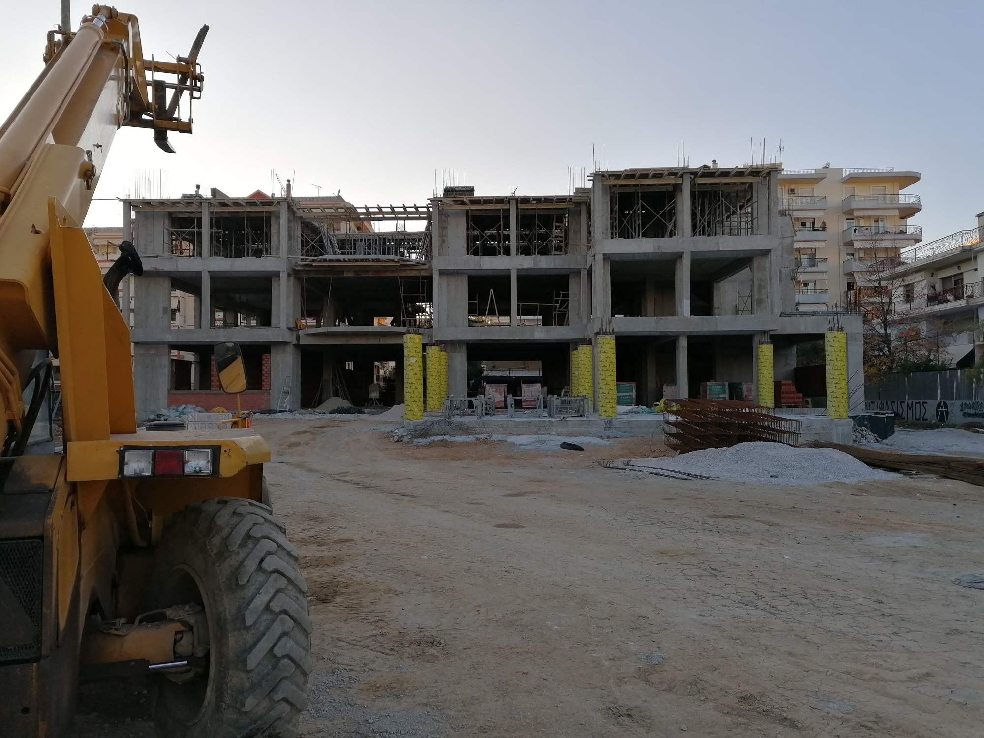 Σε πλήρη εξέλιξη η κατασκευή του 24ου Δημοτικού Σχολείου Ευόσμου