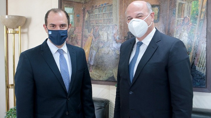 Δηλώσεις Κ. Τσιάρα και Γ. Κώτσηρα κατά την υποδοχή του νέου υφυπουργού Δικαιοσύνης