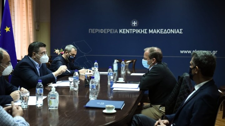 Μετρό, Flyover, ΟΑΣΘ, και αντιπλημμυρικά στις Σέρρες, στο επίκεντρο της συνάντησης Καραμανλή-Τζιτζικώστα
