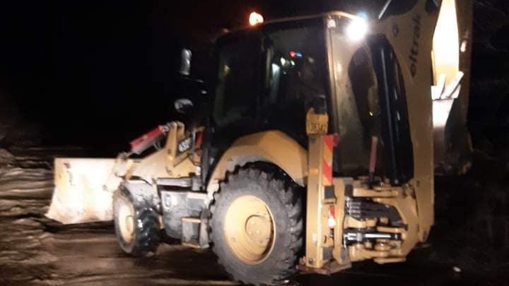 Μικροπροβλήματα και κλείσιμο επαρχιακών δρόμων από τις έντονες βροχοπτώσεις