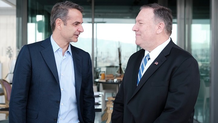 Ο Πομπέο αποχαιρετά με ανάρτησή του για την επίσκεψή του στην Ελλάδα, στέλνοντας θερμές ευχές στον Κυρ. Μητσοτάκη