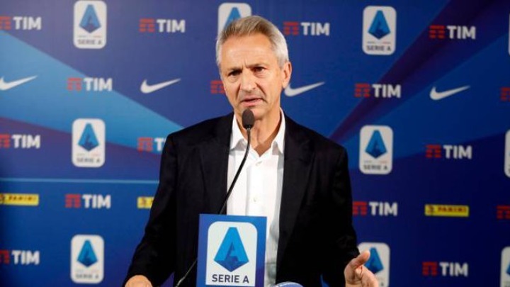 Ο πρόεδρος της Serie A προτείνει είσοδο στα γήπεδα για τους θεατές που έχουν εμβολιαστεί κατά της Covid-19