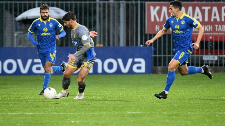 Πλησιάζει στο στόχο του ο Αστέρας, μετά το 2-0 επί του Παναιτωλικού
