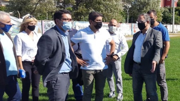 Προχωρά η κατασκευή ταρτάν στο Στάδιο Σταυρούπολης