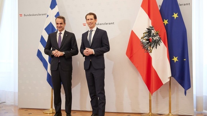 Τηλεδιάσκεψη Κουρτς με Κυρ. Μητσοτάκη και άλλους αρχηγούς κυβερνήσεων για την πανδημία
