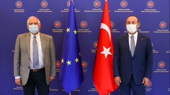 Ζ. Μπορέλ στον Μ. Τσαβούσογλου: Η ΕΕ επιθυμεί να δει βιώσιμη αποκλιμάκωση στην Ανατολική Μεσόγειο