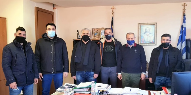 Συνάντηση του δημάρχου Λαγκαδά με την Ενωση Αστυνομικών Θεσσαλονίκης