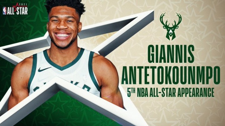 Βασικός στο all star game o Giannis