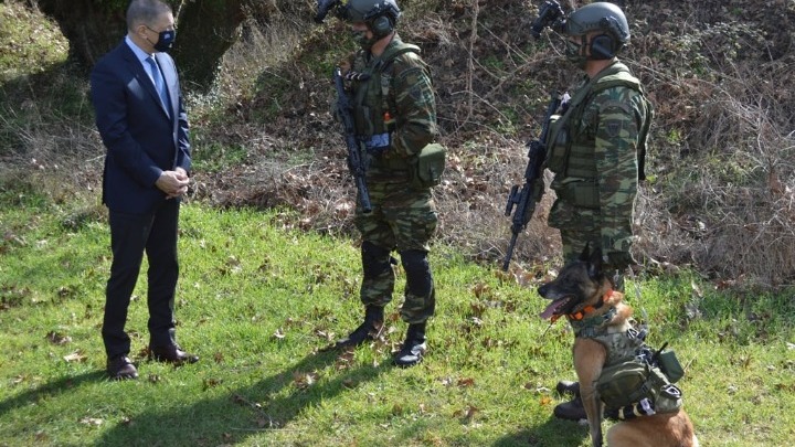Διήμερη περιοδεία Αλκ. Στεφανή σε σχηματισμούς των Ενόπλων Δυνάμεων σε Θεσσαλονίκη, Δράμα και Φλώρινα