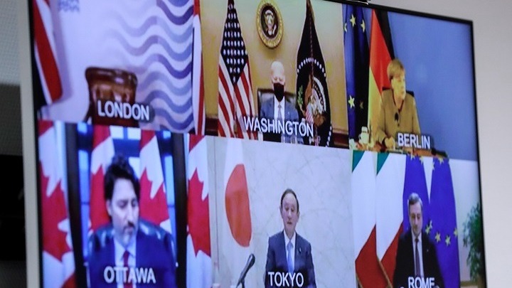 Η G7 δεσμεύτηκε να αυξήσει τη βοήθειά της για τους εμβολιασμούς κατά της Covid-19