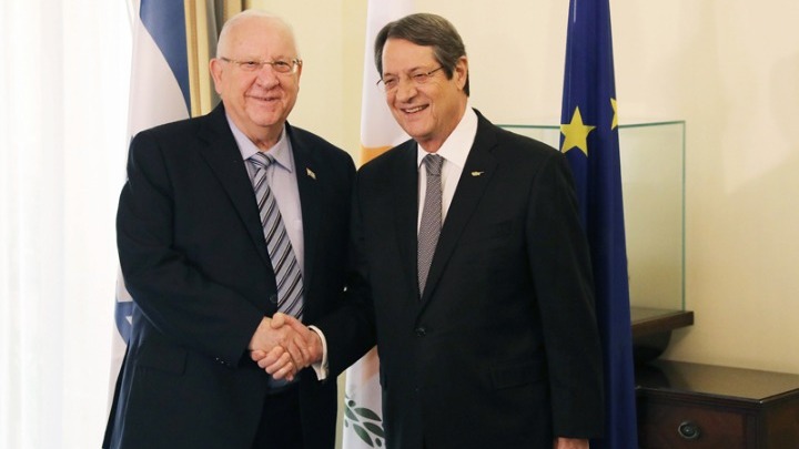 Με τον Πρόεδρο του Ισραήλ, Ρ. Ρίβλιν, συναντήθηκε ο Ν. Αναστασιάδης