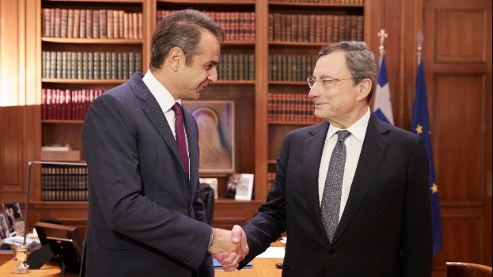 Συγχαρητήρια Κυριάκου Μητσοτάκη στον Μάριο Ντράγκι, ο οποίος ορκίστηκε σήμερα πρωθυπουργός της Ιταλίας