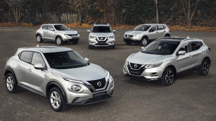 Τα crossovers της Nissan ξεπέρασαν το ένα εκατομμύριο πωλήσεις στο Ηνωμένο Βασίλειο