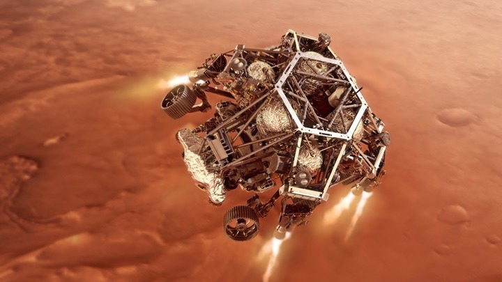 Το αμερικανικό ρομποτικό ρόβερ “Perseverance” της NASA προσεδαφίστηκε στον Άρη