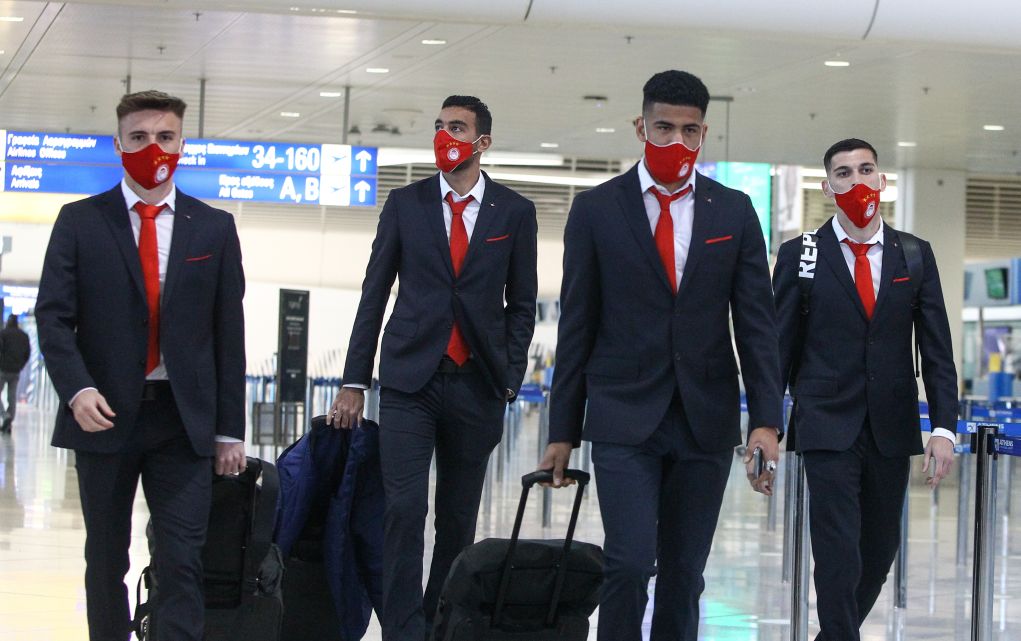 Αναχώρησε για την Ολλανδία η αποστολή του Ολυμπιακού