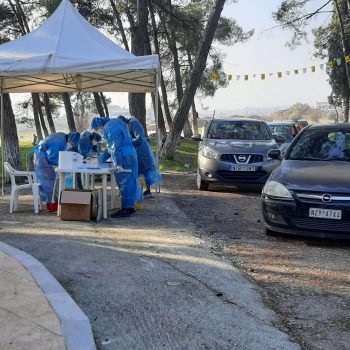 Συνεχίζονται αύριο και μεθαύριο τα drive test covid-19 στο δήμο Θέρμης