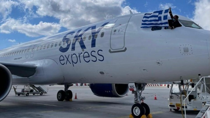 «1821» και «Freedom» τα ονόματα των δύο νέων Airbus Α320neo που παραλαμβάνει η Sky express