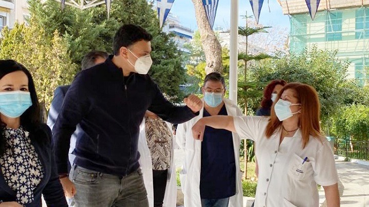 Επίσκεψη του Β. Κικίλια στο «Τζάνειο»