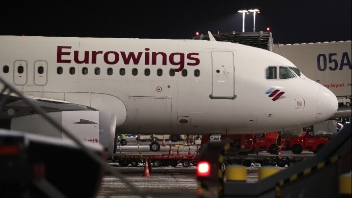 Γερμανία: Η Eurowings λέει ότι οι περισσότερες πτήσεις της θα πραγματοποιηθούν παρά την τριήμερη απεργία των πιλότων που ξεκινάει αύριο