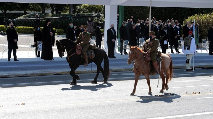 Η στρατιωτική παρέλαση για την εθνική επέτειο