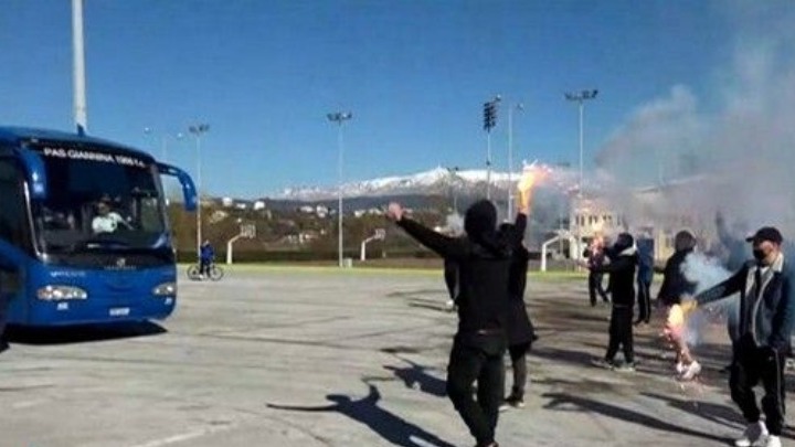 Θερμή υποδοχή στην αποστολή του ΠΑΣ Γιάννινα