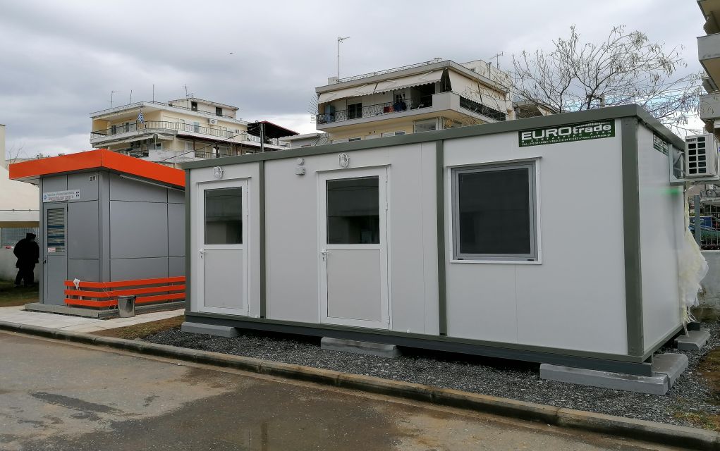 Κέντρο Υγείας Ευόσμου: Ενίσχυση με οικίσκο από την Π.Κ.Μ.