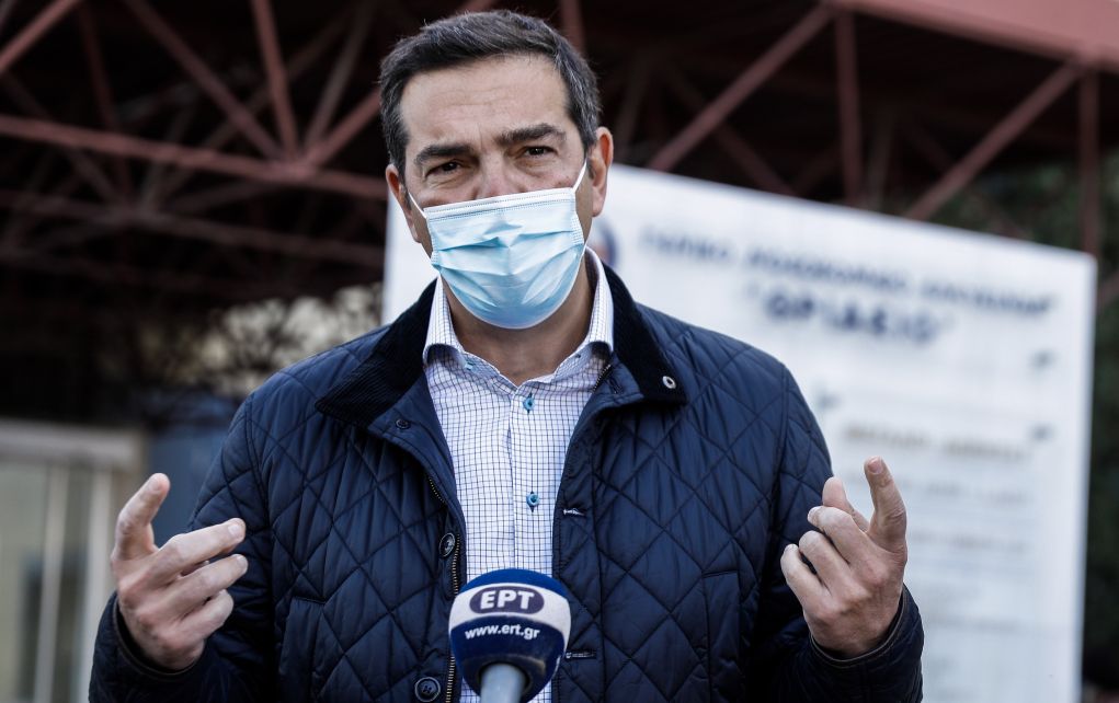Τσίπρας από Θριάσιο: “Η κατάσταση ξανά δραματική, καμία δικαιολογία”