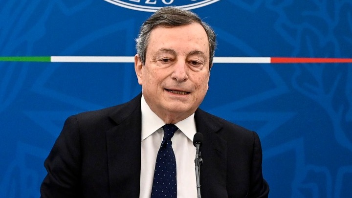 Μάριο Ντράγκι: «Δεν συμμεριζόμαστε τη στάση του δικτάτορα Ερντογάν»