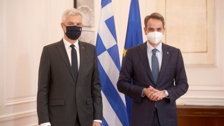 Οι διμερείς σχέσεις Ελλάδας-Σλοβακίας στο επίκεντρο της συνάντησης του Μητσοτάκη με τον Σλοβάκο ΥΠΕΞ