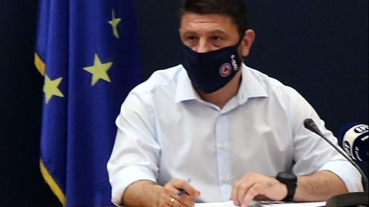 Live: Η συνέντευξη τύπου του Νίκου Χαρδαλιά