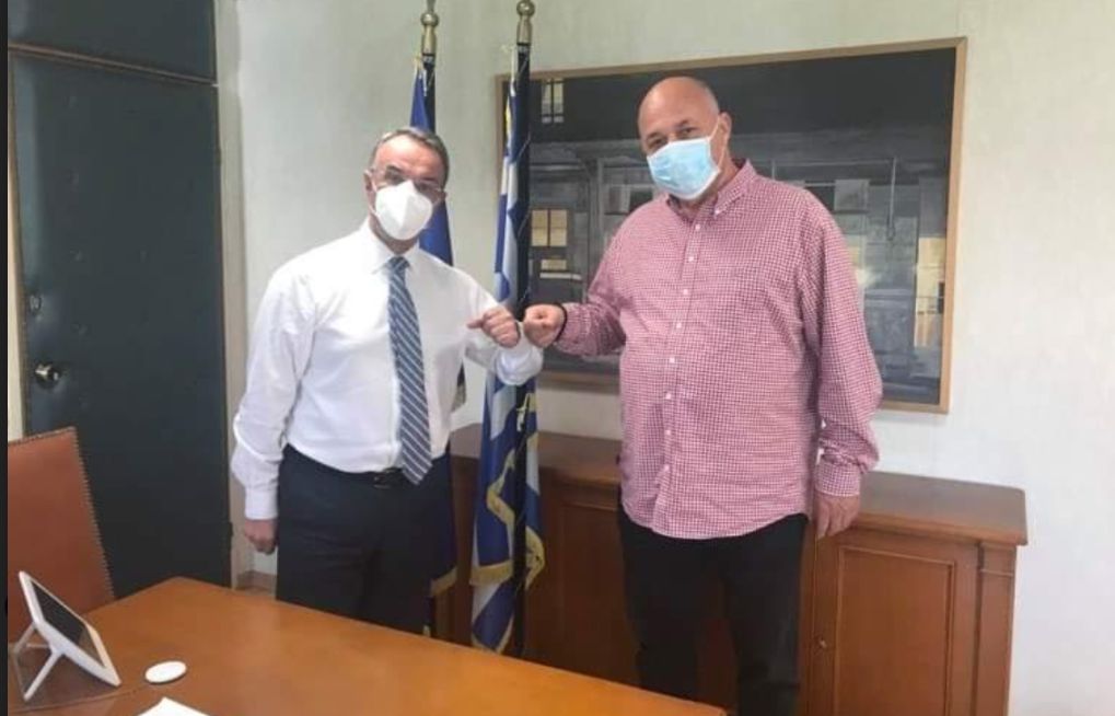 Δήμος Βόλου: Συνάντηση Σταϊκούρα- Μπέου στην Αθήνα