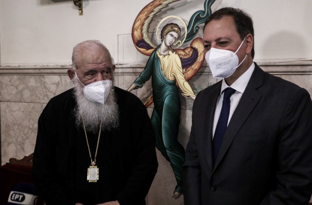 Συνάντηση Ιερώνυμου-Λιβανού με επίκεντρο την ελληνική διατροφή