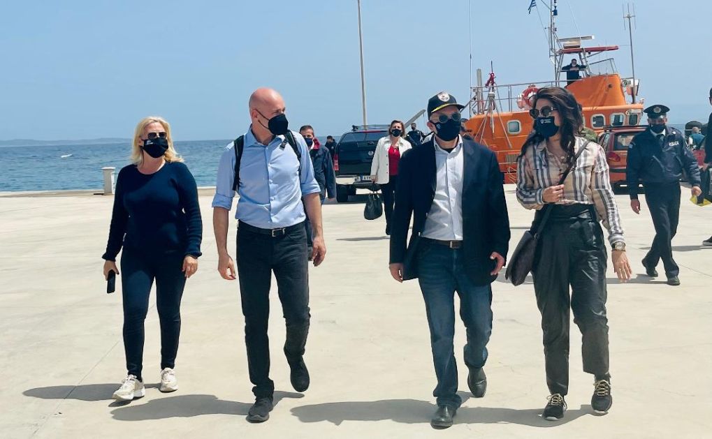 Επίσκεψη Αμυρά σε Κέρκυρα και Διαπόντια νησιά για τους δασικούς χάρτες