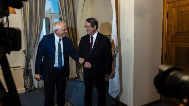 Βέλγιο: Συνάντηση Αναστασιάδη-Μπορέλ