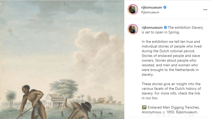 «Δουλεία», έκθεση στο Rijksmuseum στο Άμστερνταμ