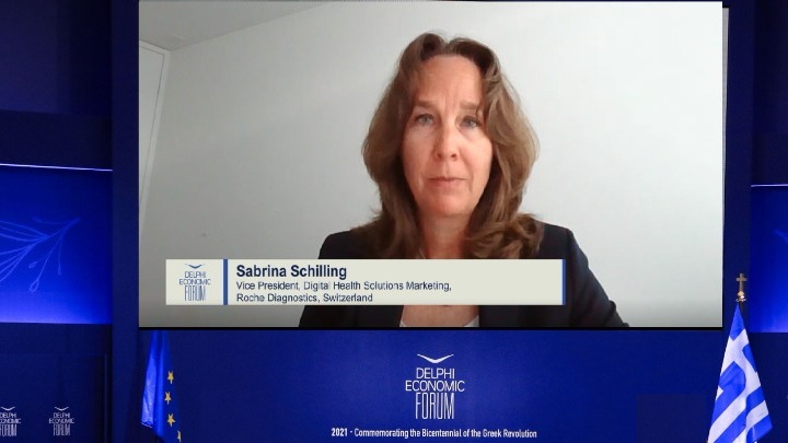 H Roche χρυσός χορηγός του Delphi Economic Forum 2021